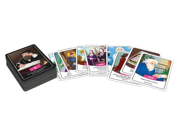 Timeline Celebities Kortspel 