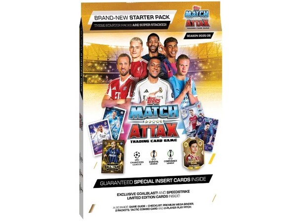 Topps Match Attax CL 2026 Starter Pack Champions League 