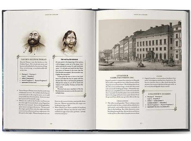 Vaesen RPG City of My Nightmares 