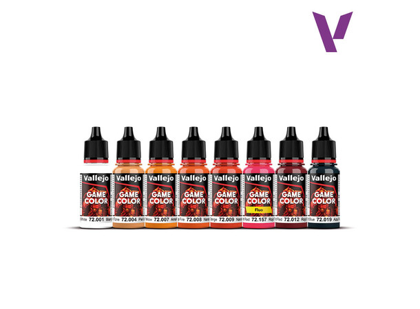 Vallejo Game Color Set Fire Dragons 