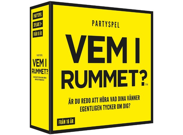 Vem i rummet Partyspel Svensk utgåva 