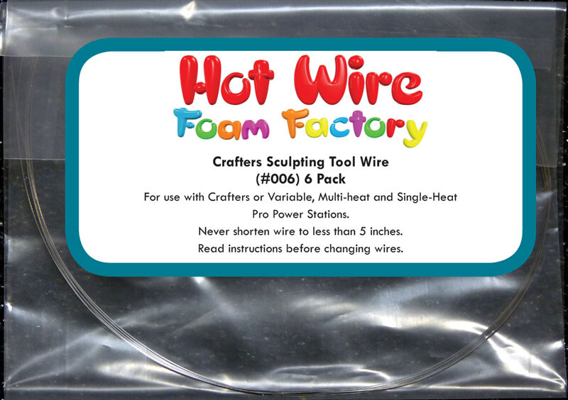 Sculpting Tool Crafters Wires 6 st avbitartrådar