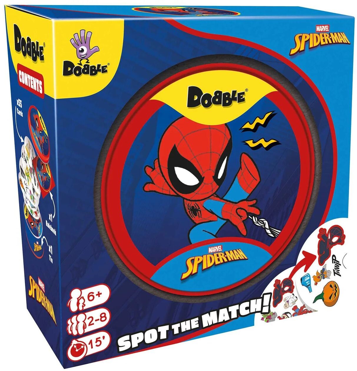 Dobble Marvel Spiderman Brädspel