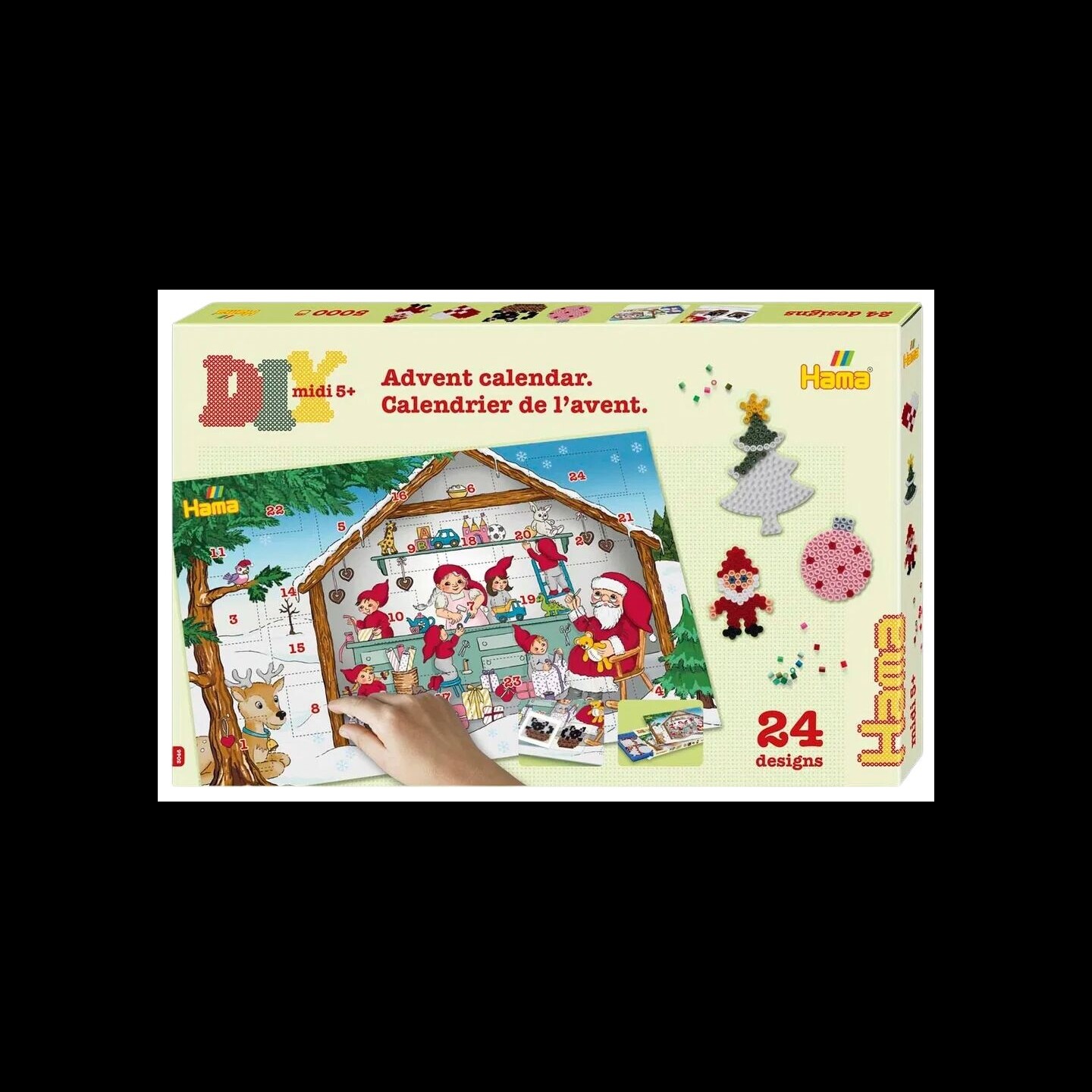 Hama Midi Julkalender 2025 Advent Calendar