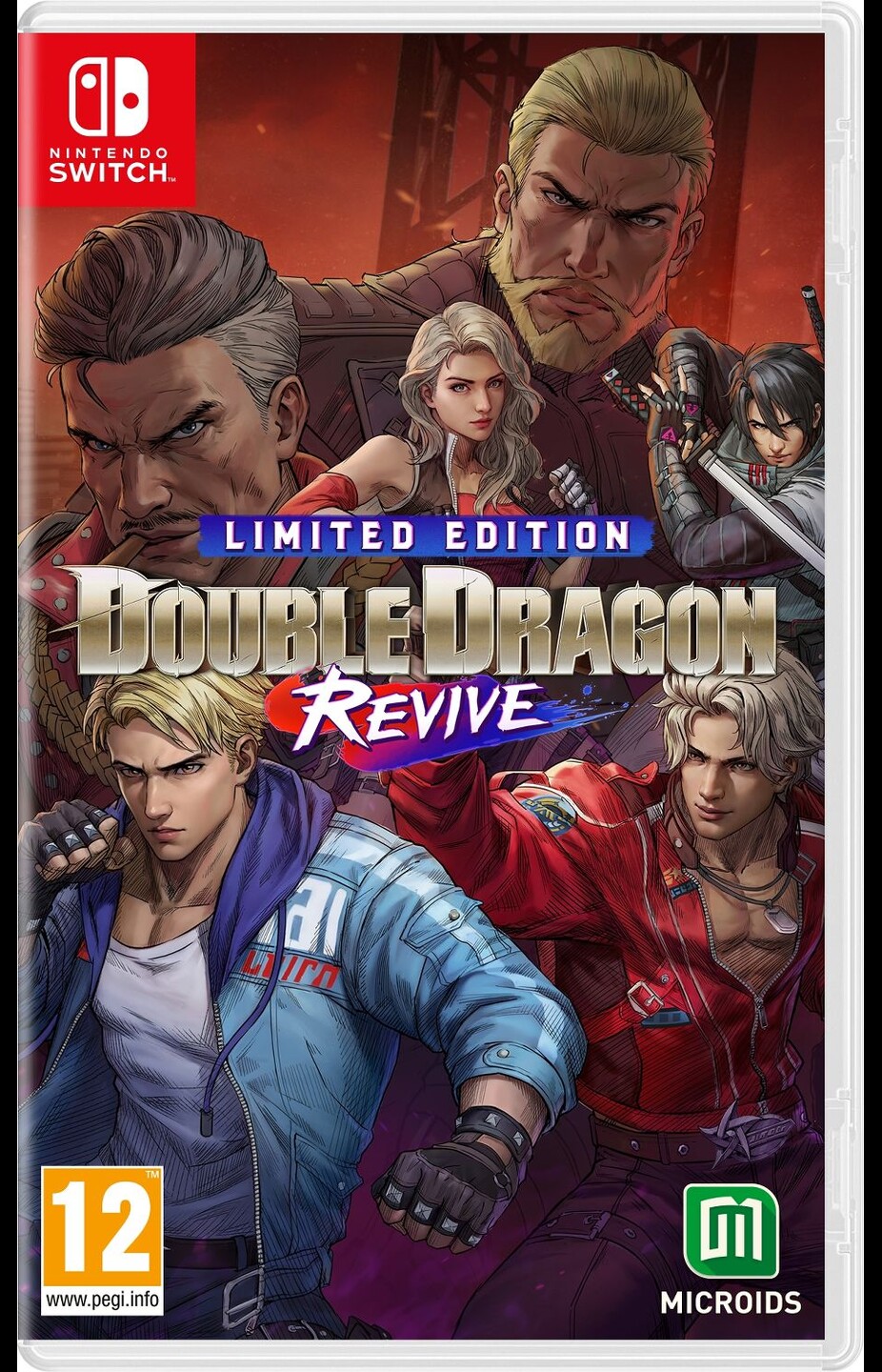 Double Dragon Revive Switch Limited Edition