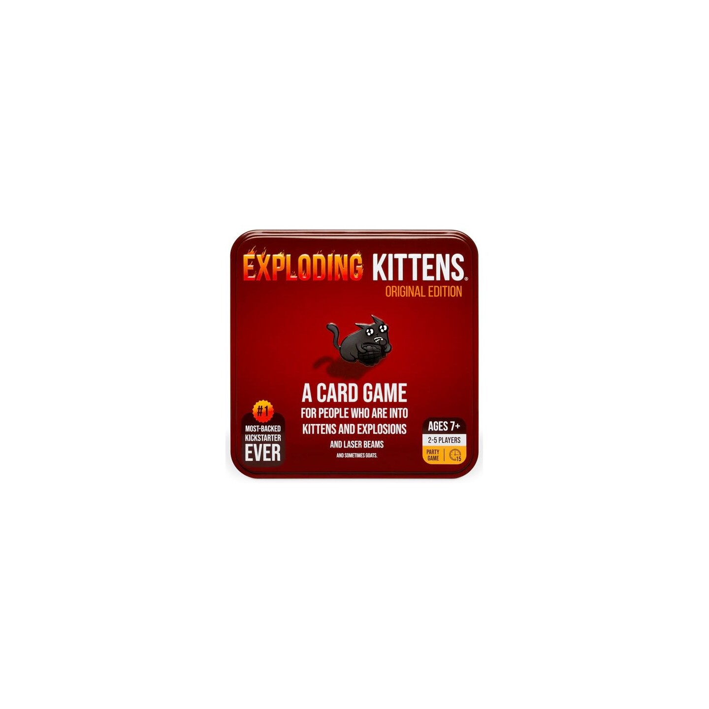 Exploding Kittens Tin Kortspel 10 Year Anniversary