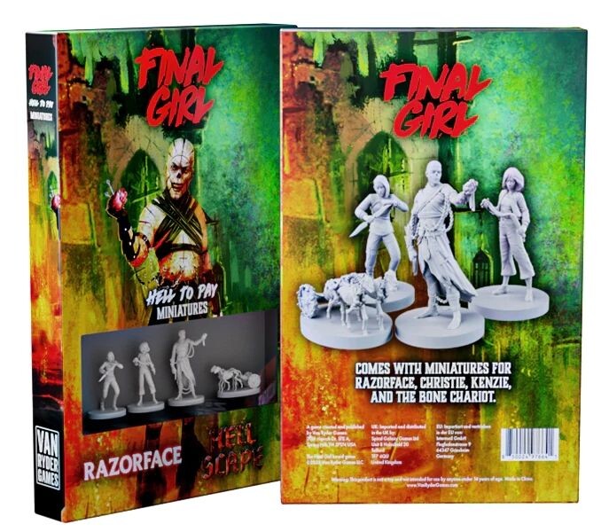 Final Girl Hell to Pay Miniatures Expansion till Final Girl