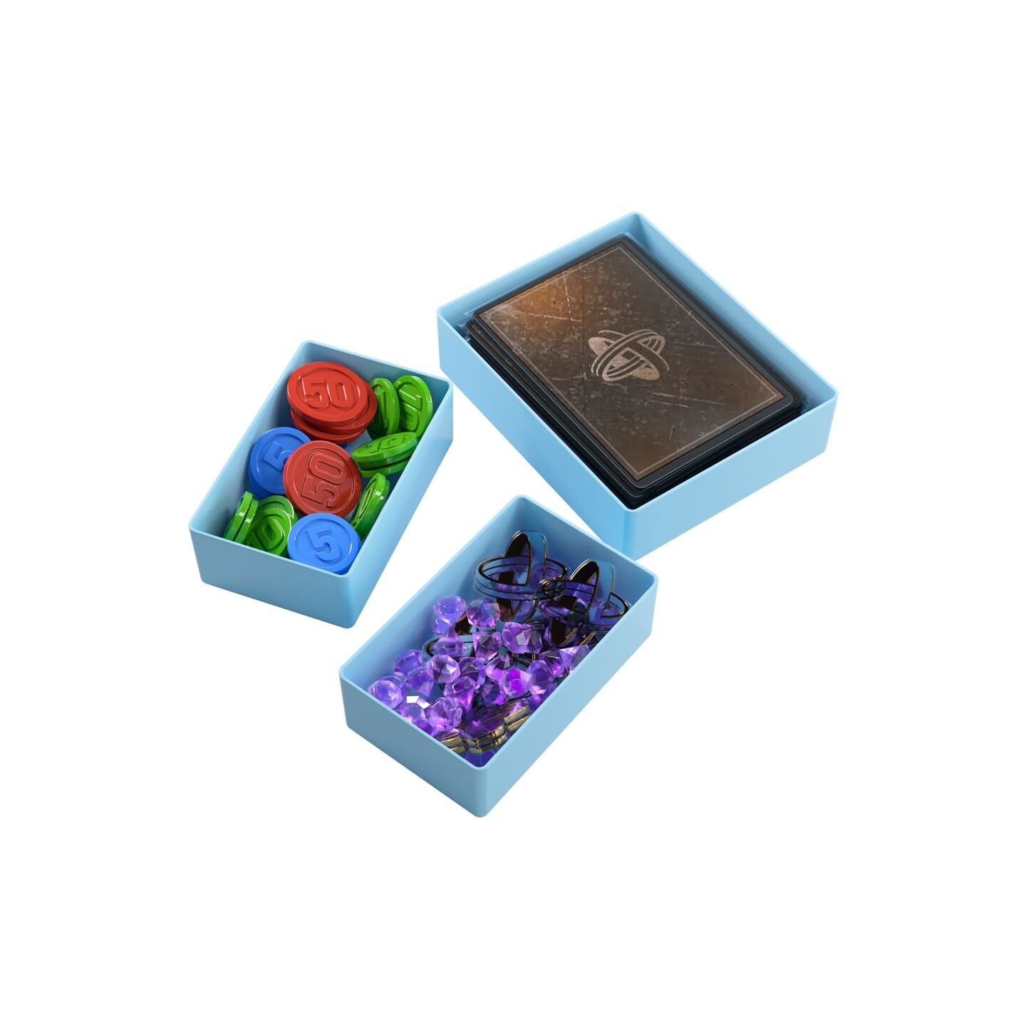 Token Silo Add-On Blå Gamegenic