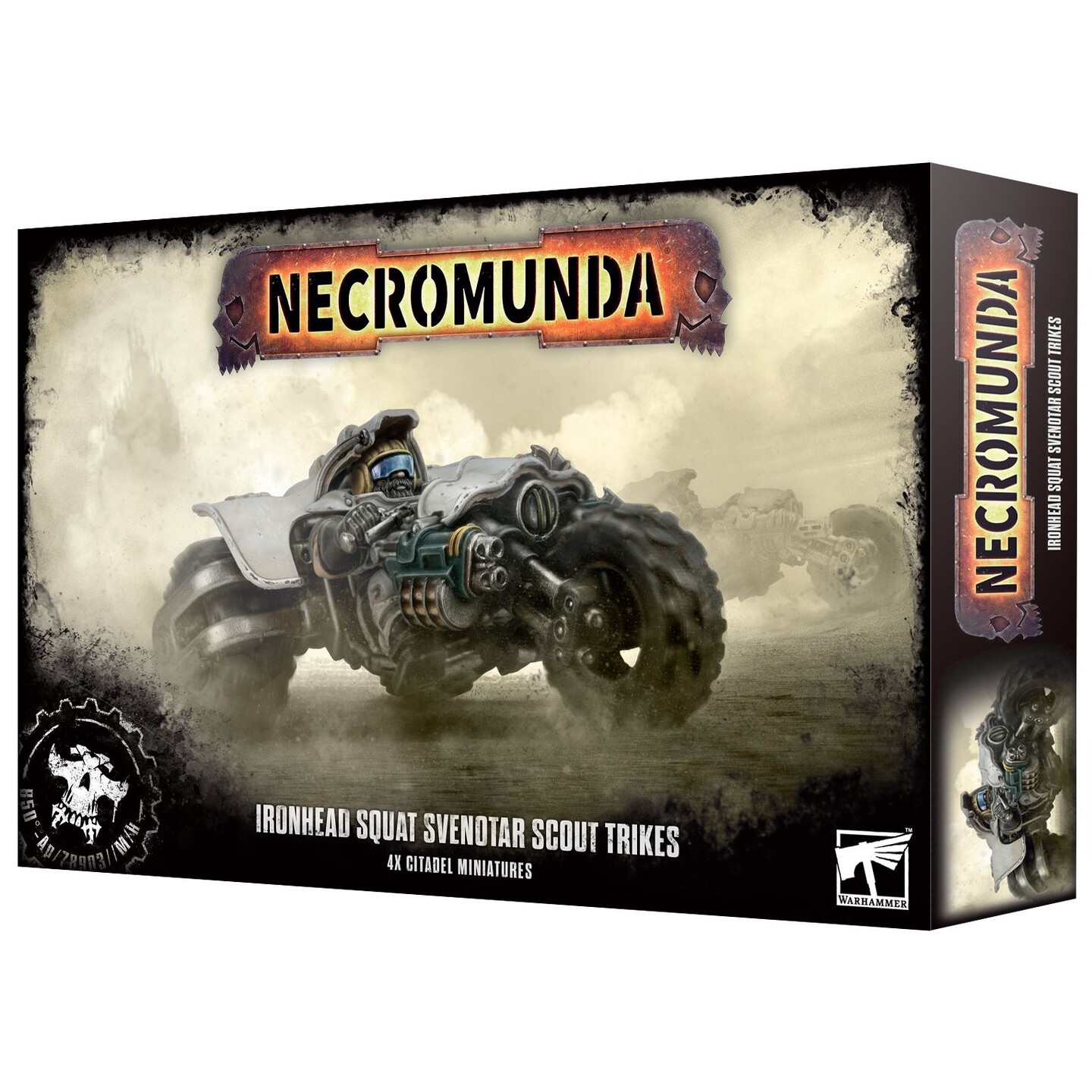 Necromunda Squat Prospectors Svenoatar Svenotar Scout Trikes