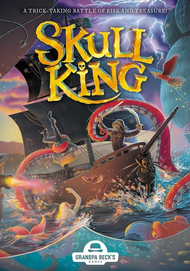 Skull King Brädspel Svensk utgåva