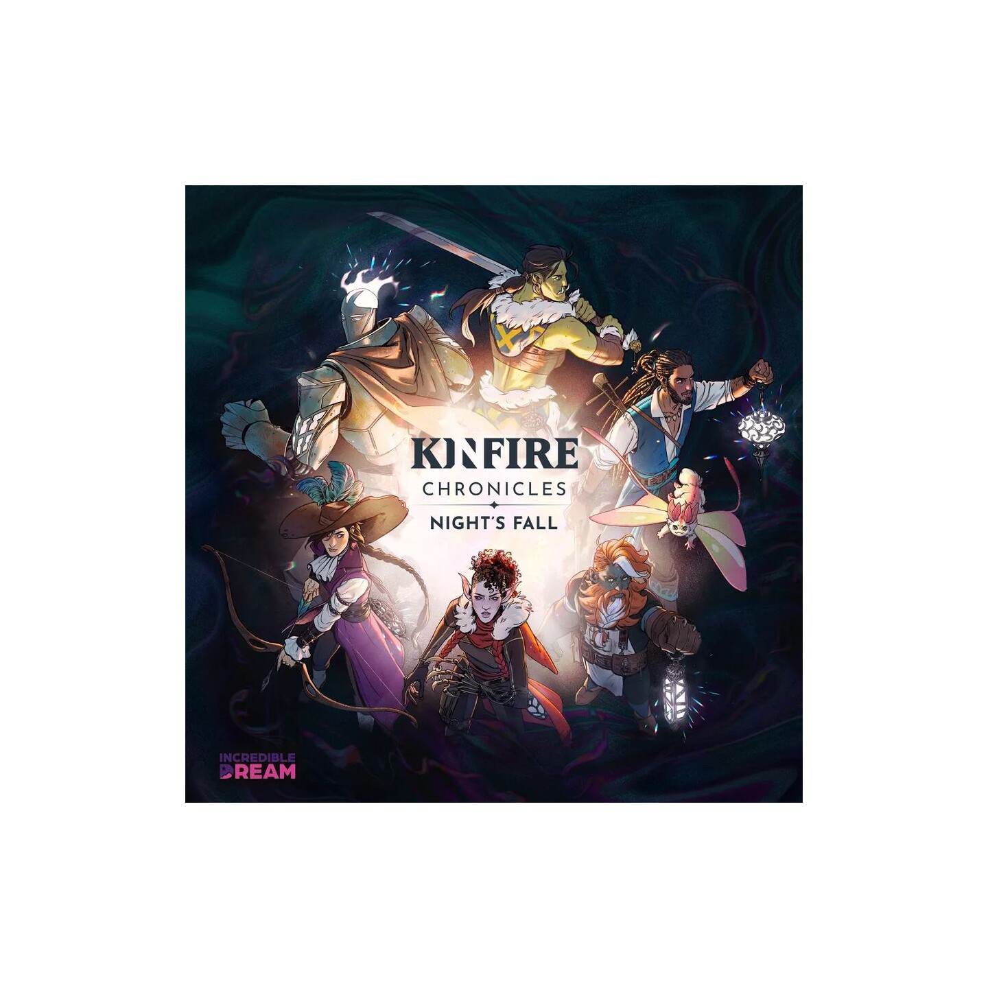 Kinfire Chronicles Nights Fall Brädspel