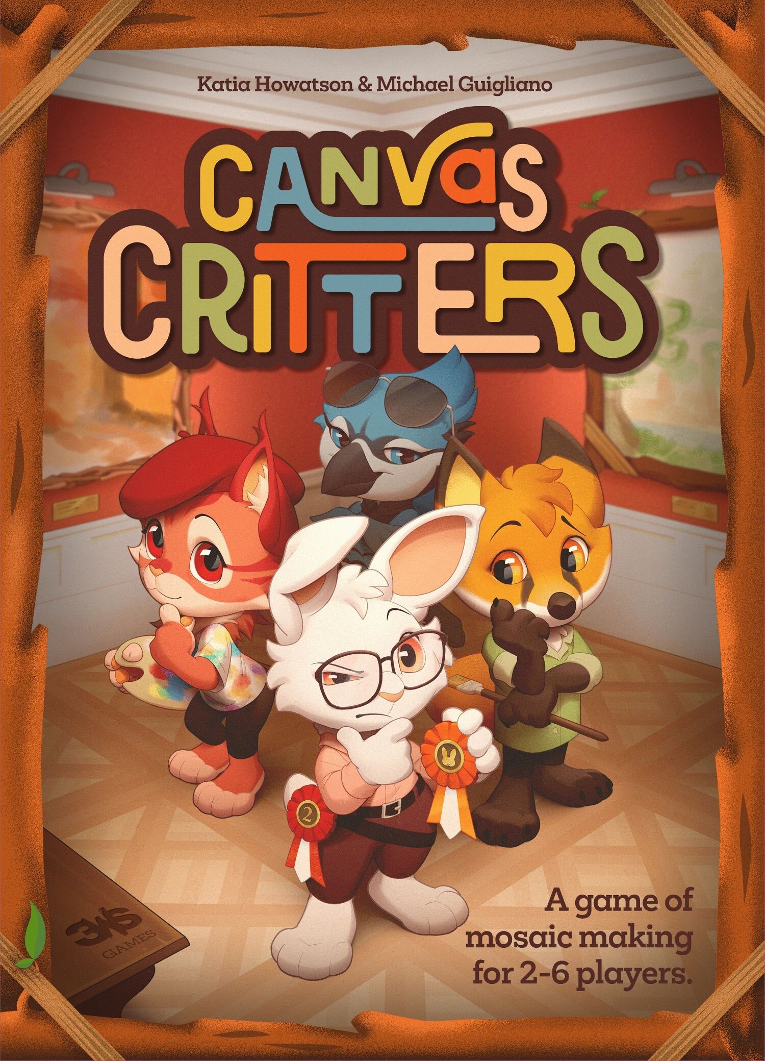 Canvas Critters Brädspel