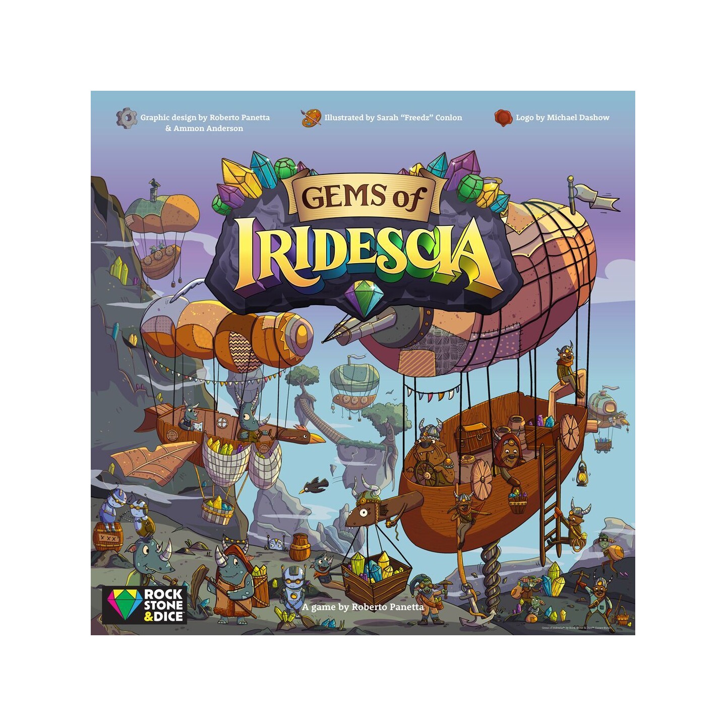 Gems of Iridescia Brädspel Standard Edition