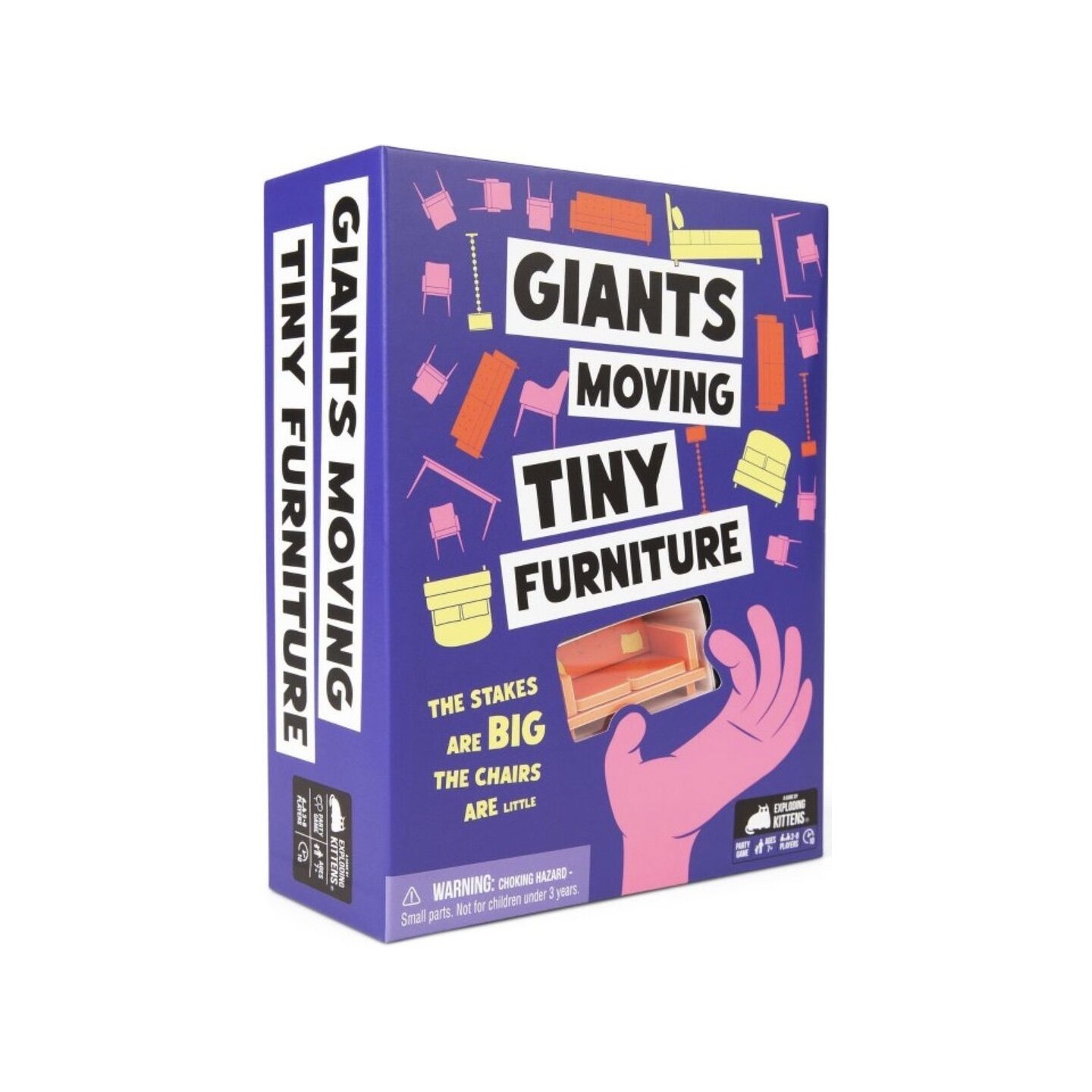 Giants Moving Tiny Furniture Brädspel