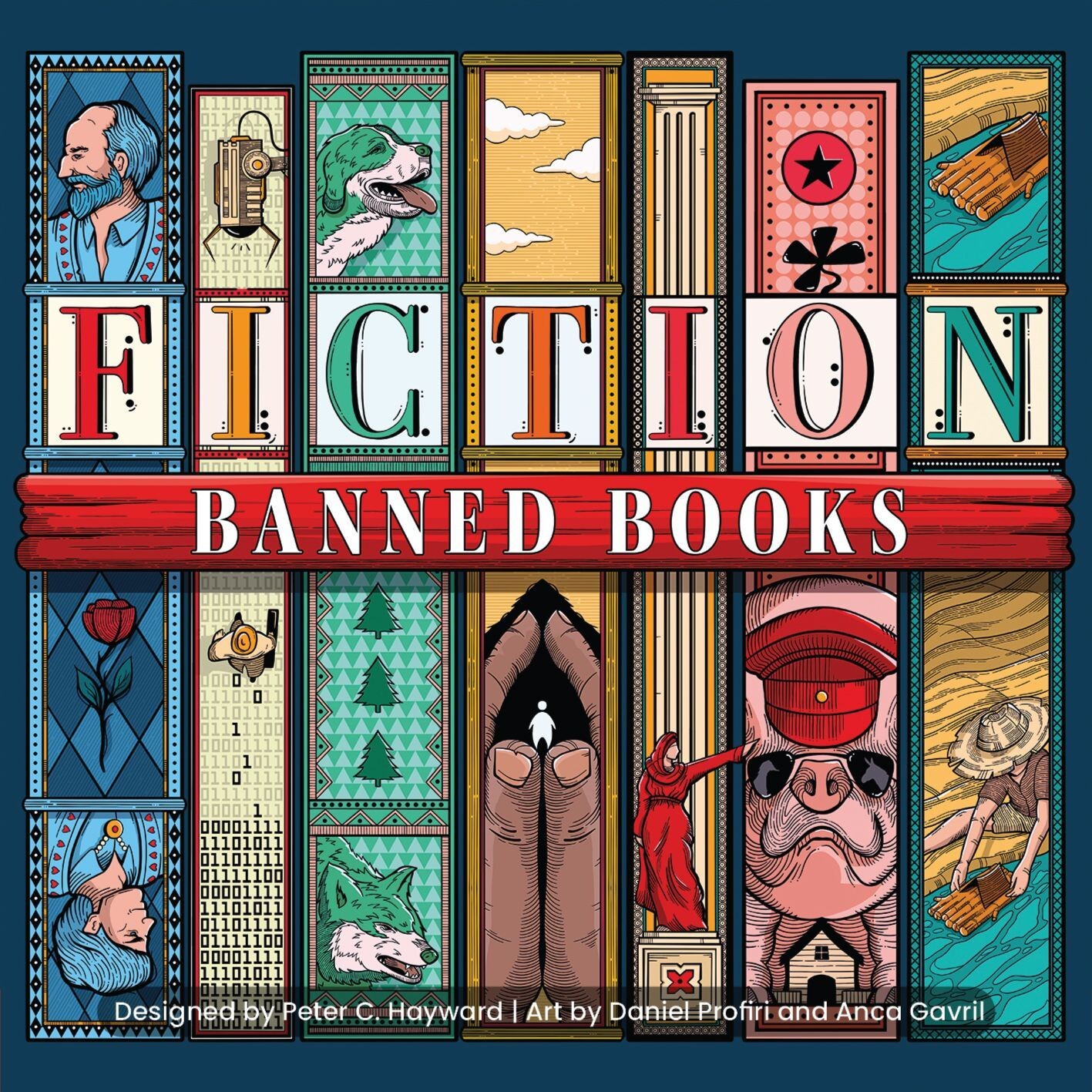 Fiction Banned Books Ordspel