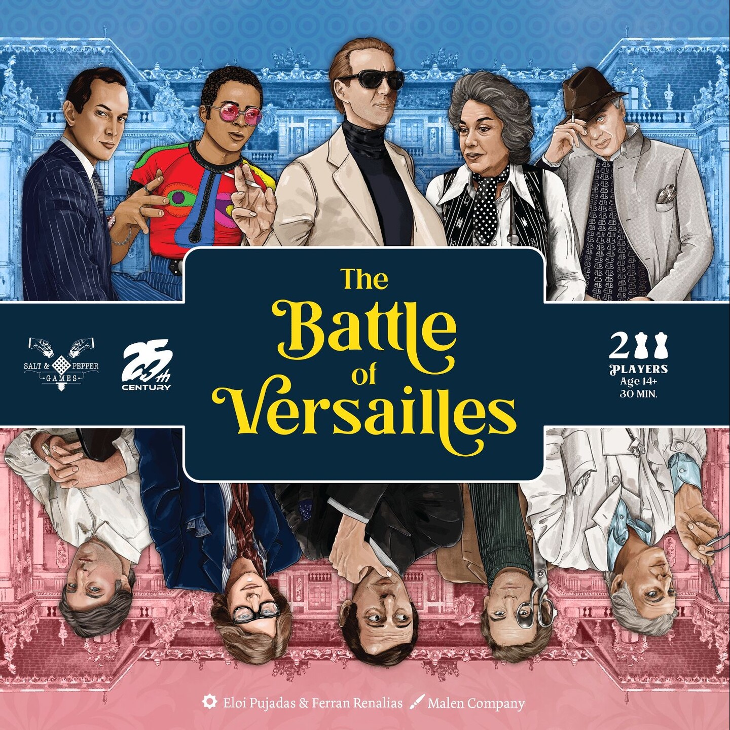 The Battle of Versailles Brädspel