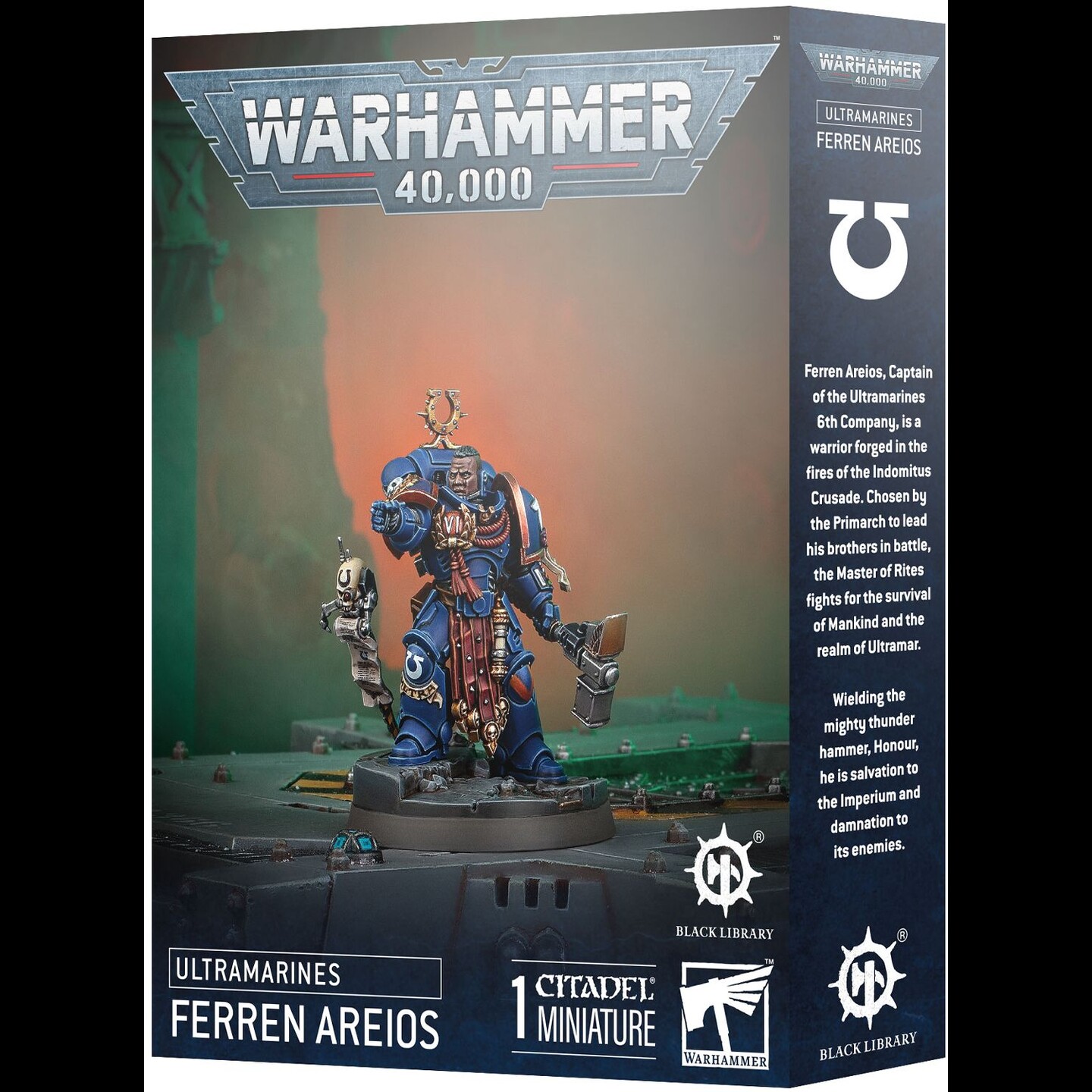 Ultramarines Ferren Areios Warhammer 40K
