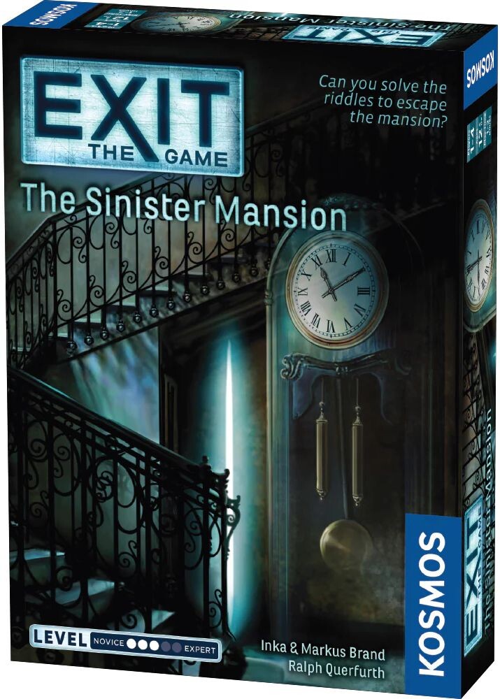 EXIT The Sinister Mansion Brädspel