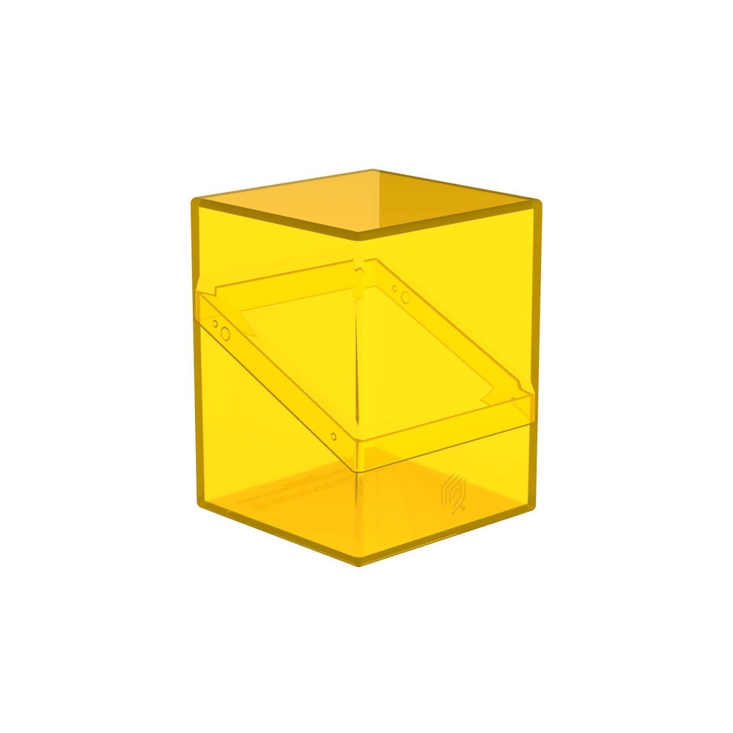 Boulder 100+ Clear Amber Ultimate Guard Card Box