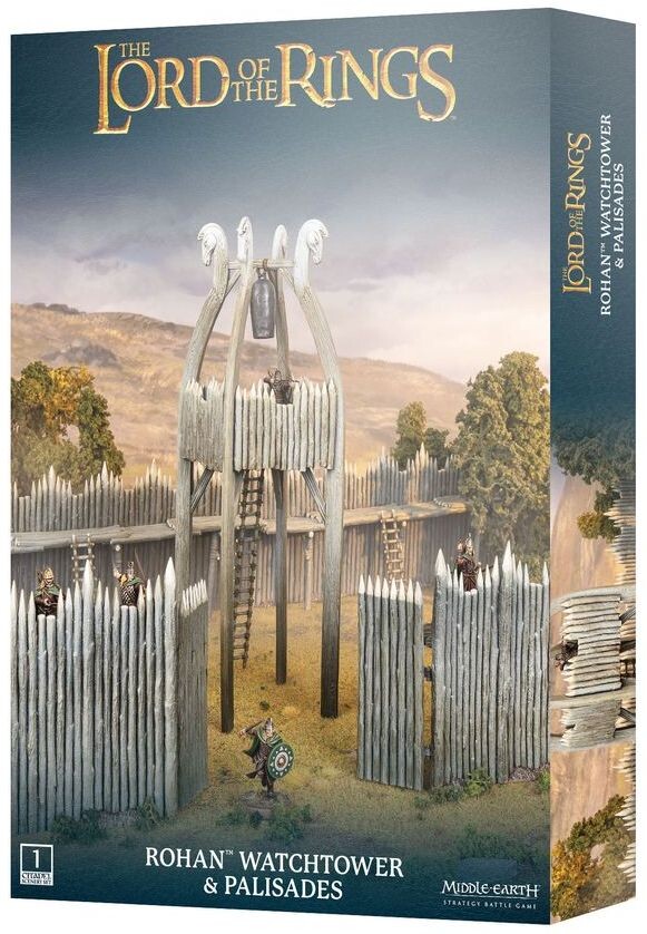 Rohan Watchtower & Palisades Middle-earth Strategy Battle Game