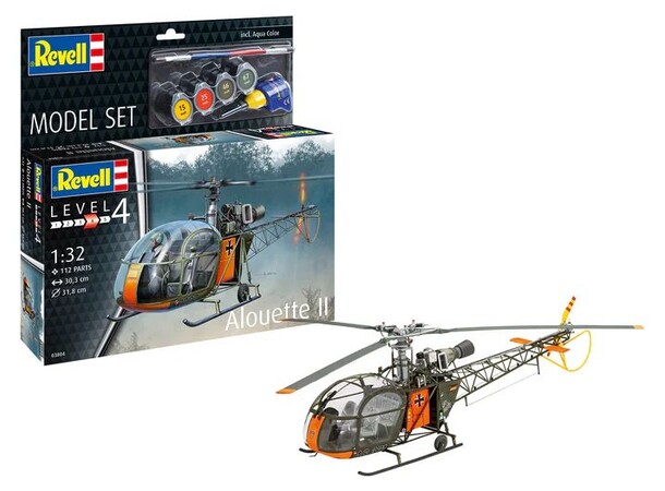 Alouette II Starter Set Revell 1:32 Byggsats 