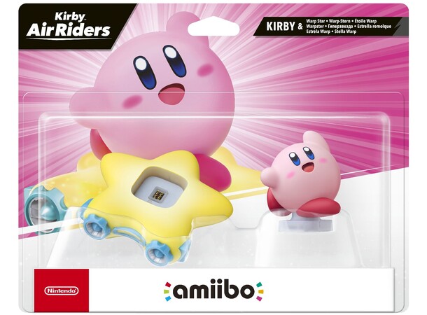 Amiibo Figur Kirby & Warp Star Kirby Air Riders Collection 
