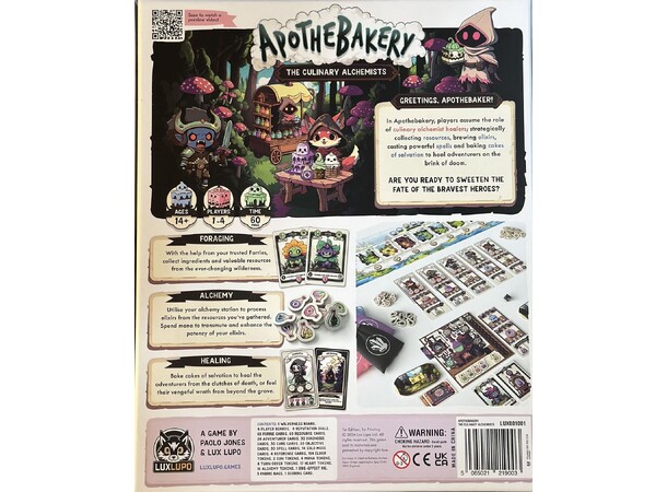 Apothebakery Culinary Alchemists Brädspel 
