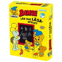 Bamse Lär dig läsa spelet Brädspel Svensk utgåva