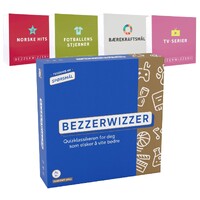Bezzerwizzer Paket - Med 4 expansioner NORSK UTGÅVA