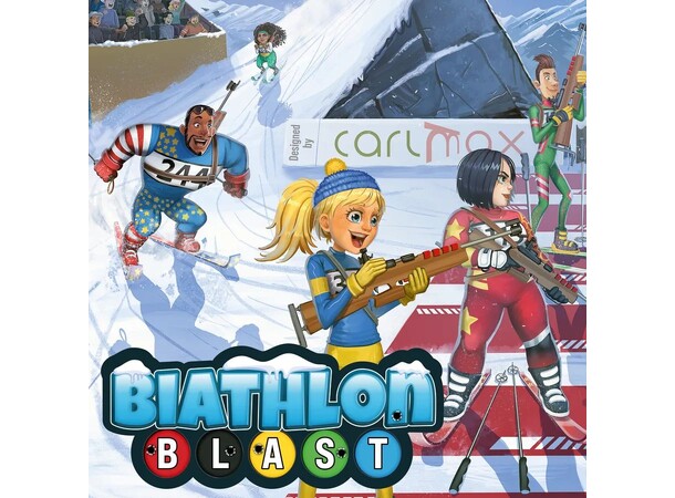 Biathlon Blast Brädspel 