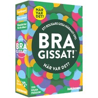 Bra gissat När var det Partyspel Svensk utgåva