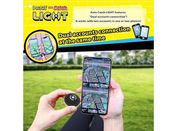 Brook Pocket Auto Catch Light För Pokemon GO 