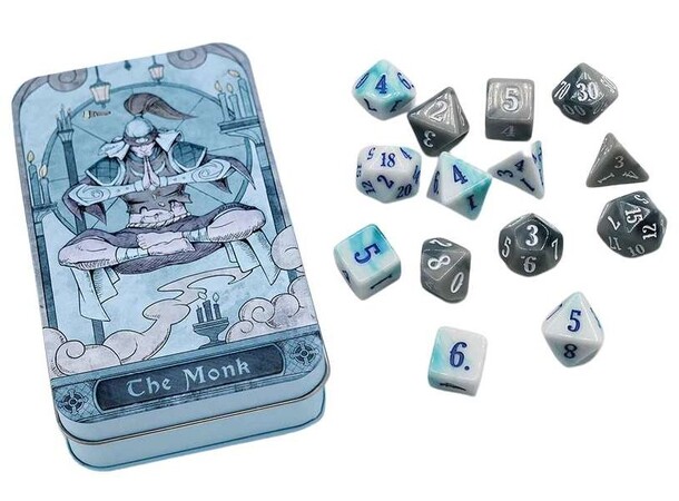 Character Class Dice Set - Monk Beadle & Grimm - RPG Dice (14 st) 