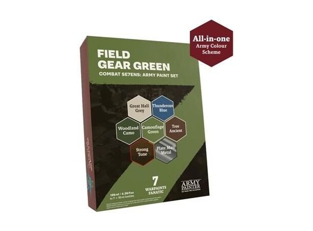 Combat Se7ens Field Gear Green Army Painter 