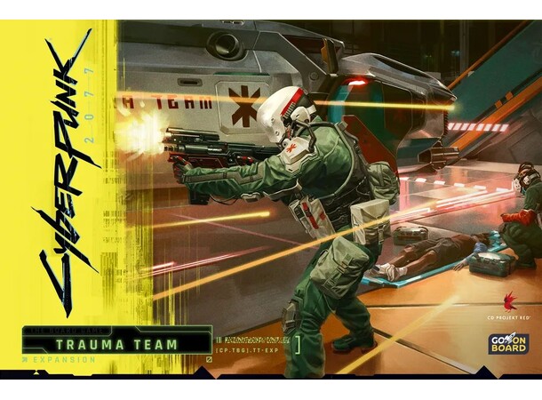 Cyberpunk 2077 Trauma Team Expansion Expansion till Cyberpunk 2077 Board Game 