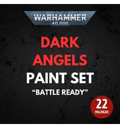 Dark Angels Paint Set Warhammer 40K - Battle Ready
