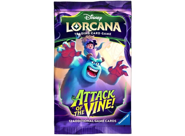Disney Lorcana Attack Vine Booster Box Attack of the Vine - Set 13 