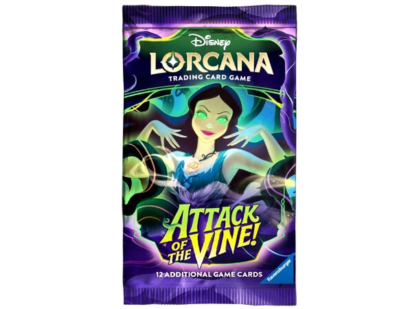 Disney Lorcana Attack Vine Booster Box Attack of the Vine - Set 13 