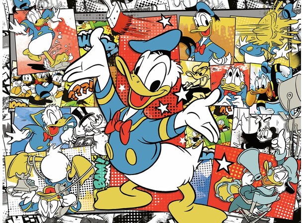 Donald Duck 1500 bitar Pussel Ravensburger Puzzle 