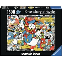 Donald Duck 1500 bitar Pussel Ravensburger Puzzle