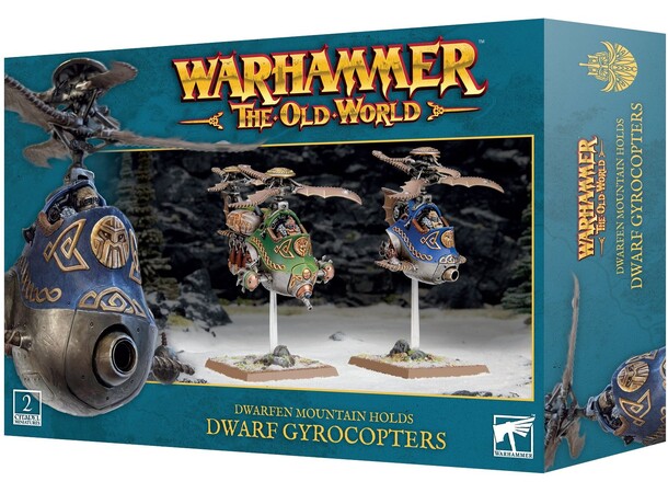 Dwarfen Mountain Holds Dwarf Gyrocopters Warhammer The Old World 