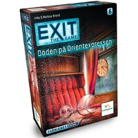 EXIT 6 Döden På Orientexpressen Brädspel Svensk utgåva