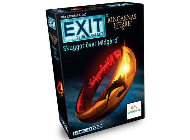 EXIT Skuggor Över Midgård Brädspel Svensk utgåva - Ringarnas Herre 