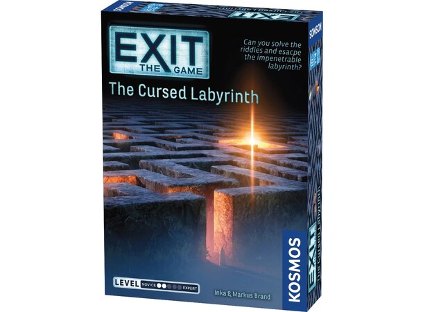 EXIT The Cursed Labyrinth Brädspel 