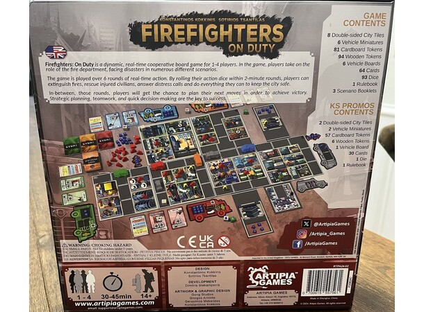 Firefighters on Duty Brädspel 