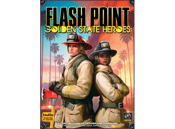 Flash Point Golden State Heroes Brädspel 