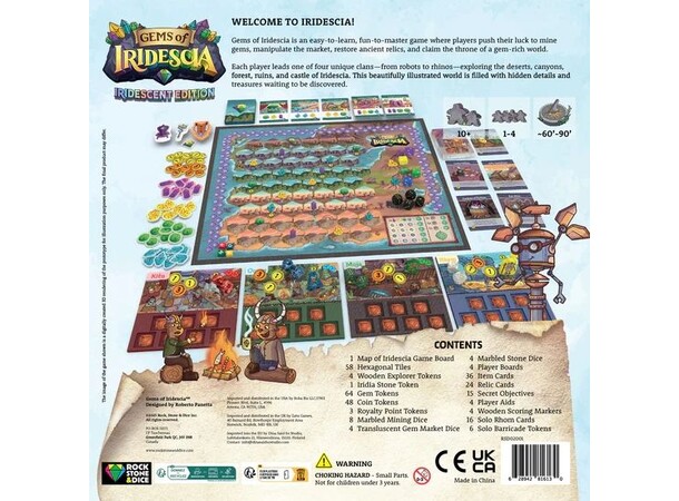 Gems of Iridescia Brädspel Iridescent Edition 
