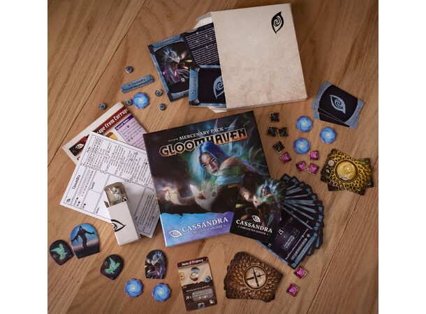 Gloomhaven Cassandra Forgotten Diviner Mercenary Pack 