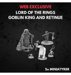 Goblin King and Retinue Middle-earth Strategy Battle Game