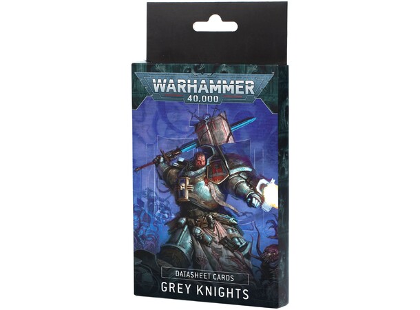 Grey Knights Datasheet Cards Warhammer 40K 